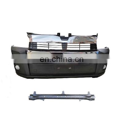 PP plastic RS6 facelift car front bumper with grills side skirts rear bumper lip conversion body For Toyota Rav4 14-15 To Lexus