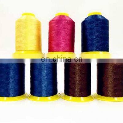 Excellent Quality Dope Dye Yarn 100 Polyester Embroidery Thread 120D2 for Machine Cross Ball Technics Packing Pattern Sewing Eco