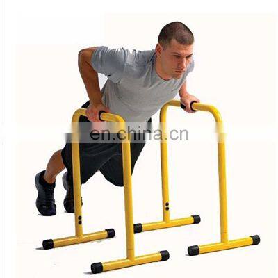 Yellow Adjustable Door Gym Horizontal Indoor Fitness Dip Push Up  Parallel Bars Stand Dip Bar Single Parallel Bars