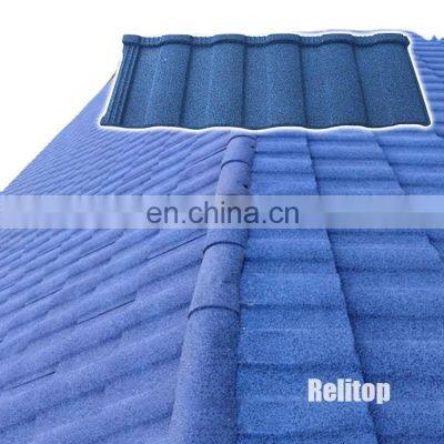 B2B Building Material Ghana Roofing Sheet Roof Tiles Corrugated Roman Stone Coated Metal Roof Tile Customized
