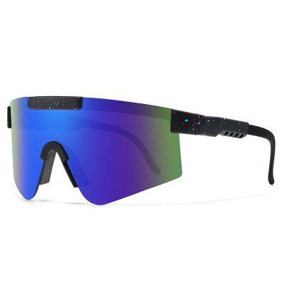2021 Sports Big Frame UV400 Running Cycling Pit Viper Style Sunglasses photo-2