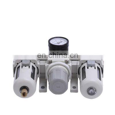 AC2000-02 AC3000-03 Pneumatic Unit Different Pressure Drain Electronic Air Source Treatment FRL Air Filter Regulator