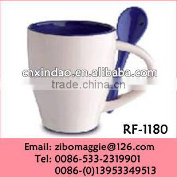 Professional Hot Sale Wholesale Ceramic Oversized Tea Mug Spoon for Daily Use