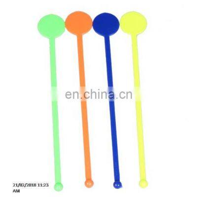 Custom Biodegradable Plastic Silicone Swizzle Stir Stick Sticks, Cocktail Tea Coffee Drink Stirrer photo-2