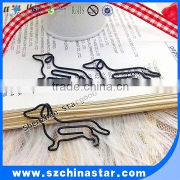 Mini Dog Shape Paper Clip PET Coated PMS Color photo-3