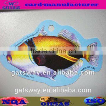 irregular rfid card with optional finishing