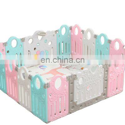 Colored Plastic Fence For European Standard For Baby Kids Playground