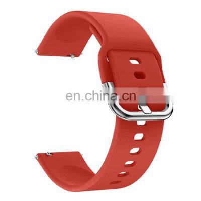 22mm Silicone Watch Band For Huawei Watch Gt 2 46mm Soft Sport Strap Bracelet Watchband For Samsung Galaxy Watch 46mm Gear S3