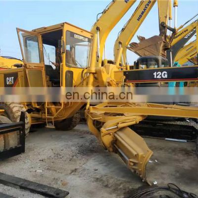 High quality cat road construction machinery cat motor grader 12g 120h 120k 140h 140m 140k