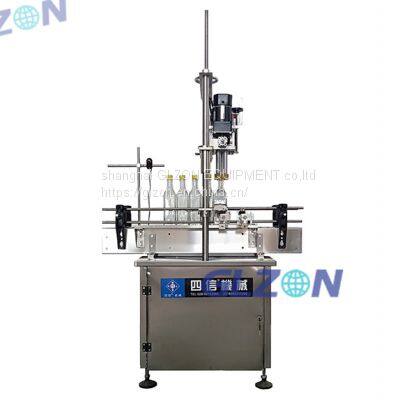 Four-wheel capping machine
