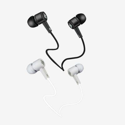 3.5mm Connector for Mobile Phone In-ear Wired Plastic Earphone Stereo Sound Headphone With Mic and Volume Control photo-4