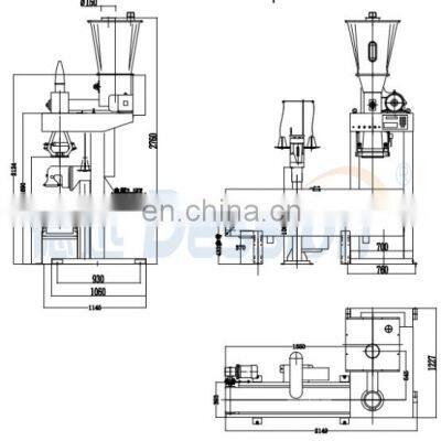 10kg 1kg 1kg Garlic Rice Automatic Grain Packing Machine photo-2