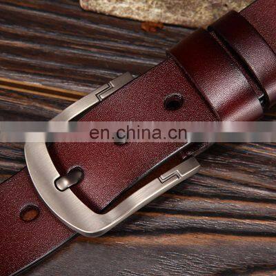 Genuine PU cow split leather belt for men customized  wholesale premium quality OEM ODM