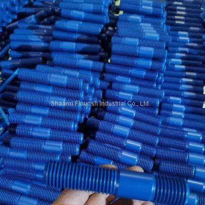 Stainless Steel Process Double Ended Bolt PFTE Coating ASTM A193 B8