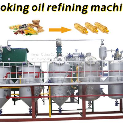 Best selling cooking oil refinery machine batch type edible oil refining plant