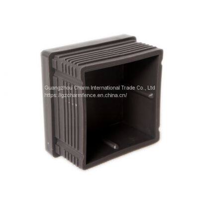 Outdoor Courtyard Accessories, Balcony Guardrail Accessories Aluminum Alloy Fence Post Cap Base photo-4