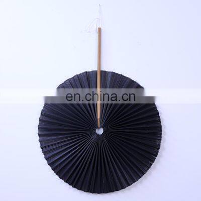 Collection Of Handwoven Bamboo Fan Wall Hanging Set Custom Color High Quality Cheap Wholesale Vietnam Manufacturer photo-4