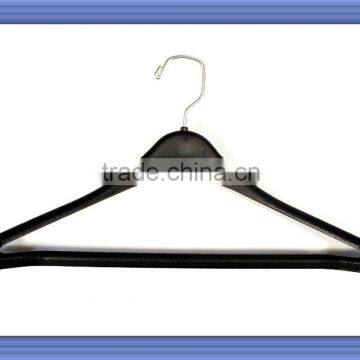 19" black plastic clothes hanger manufacturer