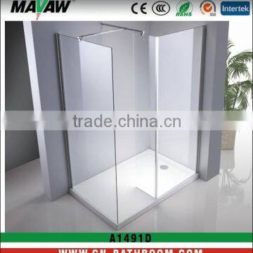 durable and cheap tempered safety glass square shower enclosure/shower cabin/ shower room MV-A1491D