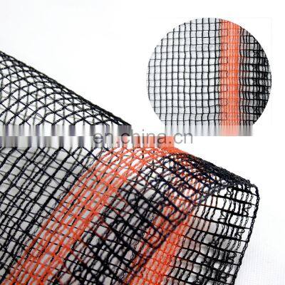 4'x150' Flame Retardant Debris Safety Netting  1/4'' Mesh Fire Resistant Black Debris Netting