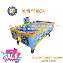 Guangdong Zhongshan Tai Le tour children's indoor video game carnival ice and snow air cushion ball blue theme parent-child recreation coin-operated self-help indoor game