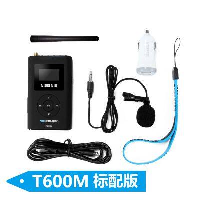 NIORFNIO NIO-T600M 0.6W Portable FM Transmitter With TF Card Play Instructions Drive Free Sound Card photo-4