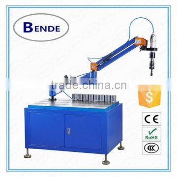 Handled air threading machine