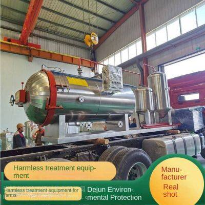 Equipment for Harmless Treatment of Sick Animals, Sterilization Equipment for Pig, Cattle and Sheep Corpses, Moisturizing Machine photo-3