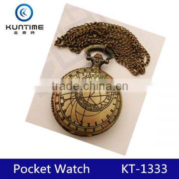 retro flip pocket watch mechanical pocket watch with compass china watch factory