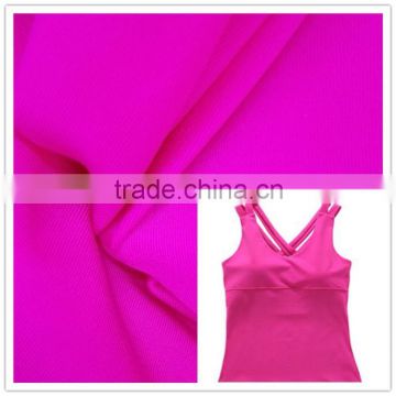 Wholesale Nylon lycra knitted fabric for yoga dress