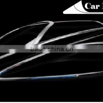 Chrome Head Lamp Cover for Nissan Qashqai 2008 photo-2
