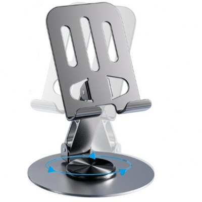 360° Rotatable Adjustable Mobile Phone Holder Desktop Bracket Alloy Material Phone Stand photo-5