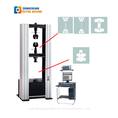 High Precision Instron Tensile Testing Machine Compressive Strength Rubber PVC Pipe Tester Efficient Tensile Strength for Test