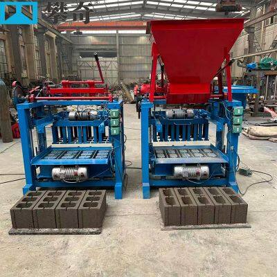 Venta de pavimentador semi - automático de hormigón y cemento, máquina para colocar arena en carreteras, máquina para fabricar ladrillos huecos, maquinaria para fabricar ladrillos photo-2