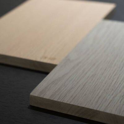 1220*2800 Imported Rubber Wood Finger-jointed Board - 4ds 802 Hangmei Paint-free Solid Wood Cabinet Door Panel photo-5