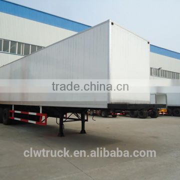 factory supply 75cbm refrigerated semi trailer, 3 axles refrigerator freezer truck