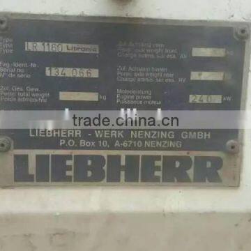 2004 YOM Germany Crawler Crane Liebherr LR1160 160 Ton in Shanghai With After-sale Service photo-6