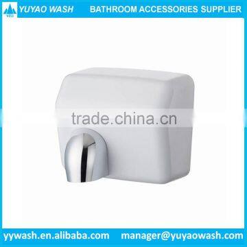 2300W White Iron Shell Automatic Electrical Infrared Sensor Jet Hand Dryer