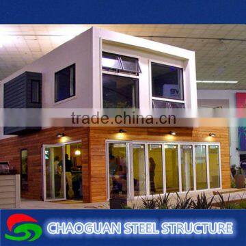 Light steel cheap prefabricated self contained house