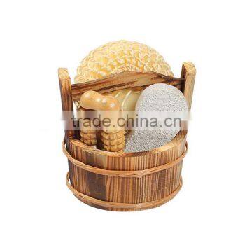 Saving space seagrass bath set