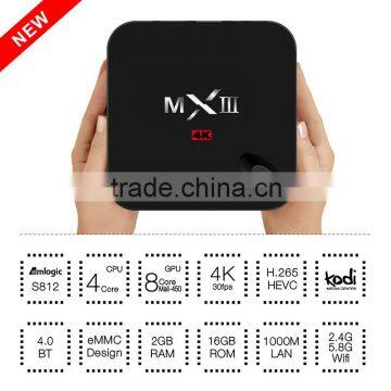 MXIII-G Gigabit Ethernet XBMC TV Box 2G/8G Amlogic S812 Quad Core Dual Wifi Bluetooth 1000M LAN photo-6