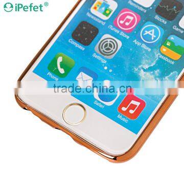 Hot Selling Electroplating TPU Phone Case Clear Back Cover For IPhone 5,for Samsung Galaxy j7 photo-5