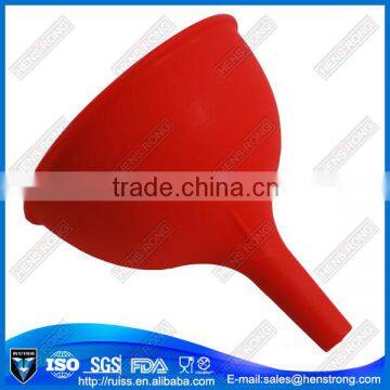 Multi color silicone beer funnel with FDA ,LFGB approval