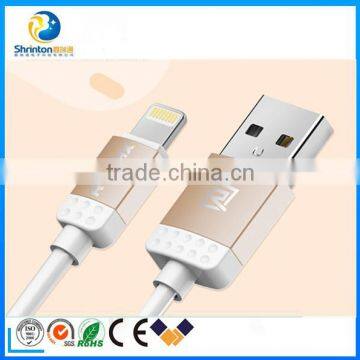 High speed 1M USB2.0 Lovely flat usb charger cable usb data cable for iPhone