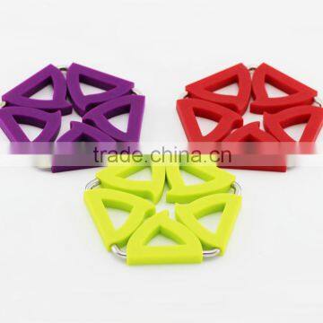 100% Eco-frifenly Silicone Foldable Coaster/mat/pot Pad Quality Choice photo-6