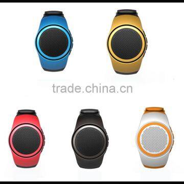 MP3 Watch With Speaker And Microphone Bluetooth Speaker Watch