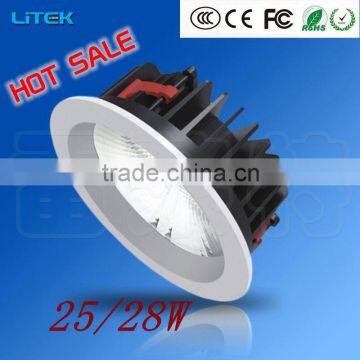 2014 Shenzhen Factory high-end die-casting 25W LED Down Light for shopping mall for hall main product new product