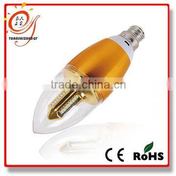 CE, Rohs 5W,7W,9W candles light bulbs