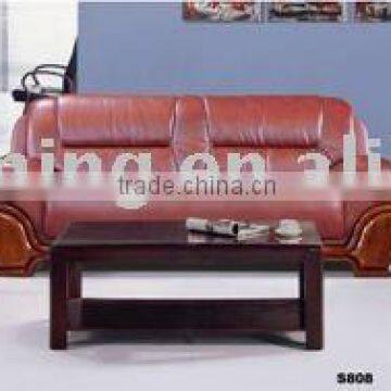 heated office modern leather sofa SF-006