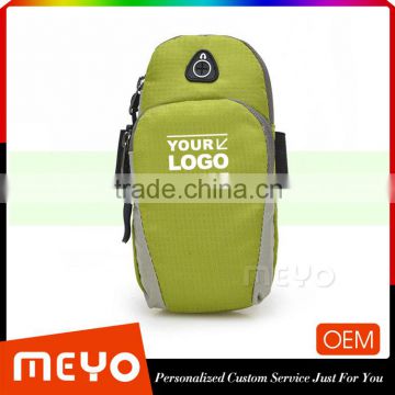 Fashion waterproof running cell phone arm bag for outdoor sport